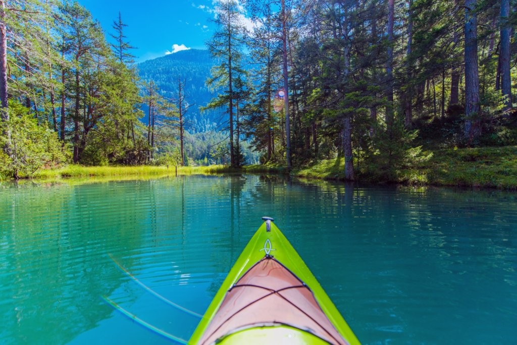 Kayak Touring on the Lake