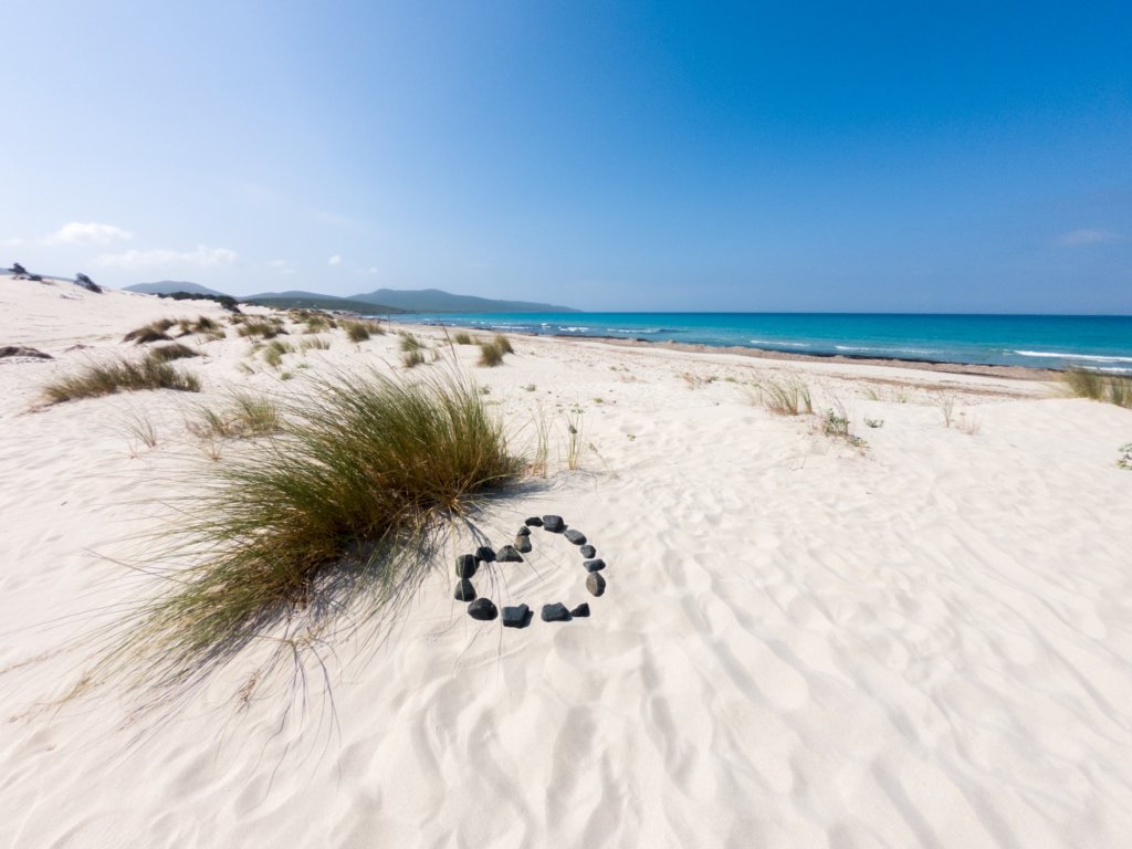 Naaktstrand Sardinie