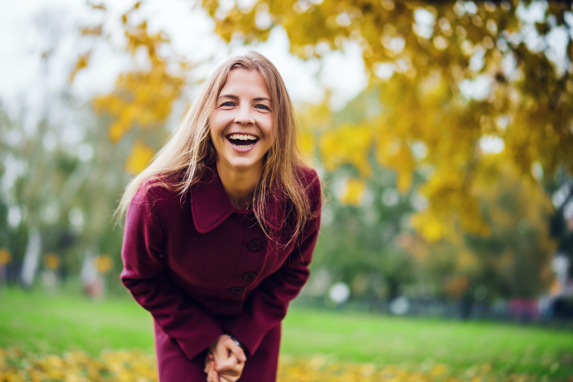 Cheerful woman